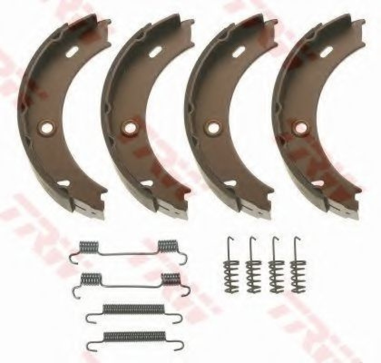 Set saboti frana, frana de mana MERCEDES SPRINTER 3-t platou / sasiu (903) (1995 - 2006) TRW GS8466 piesa NOUA