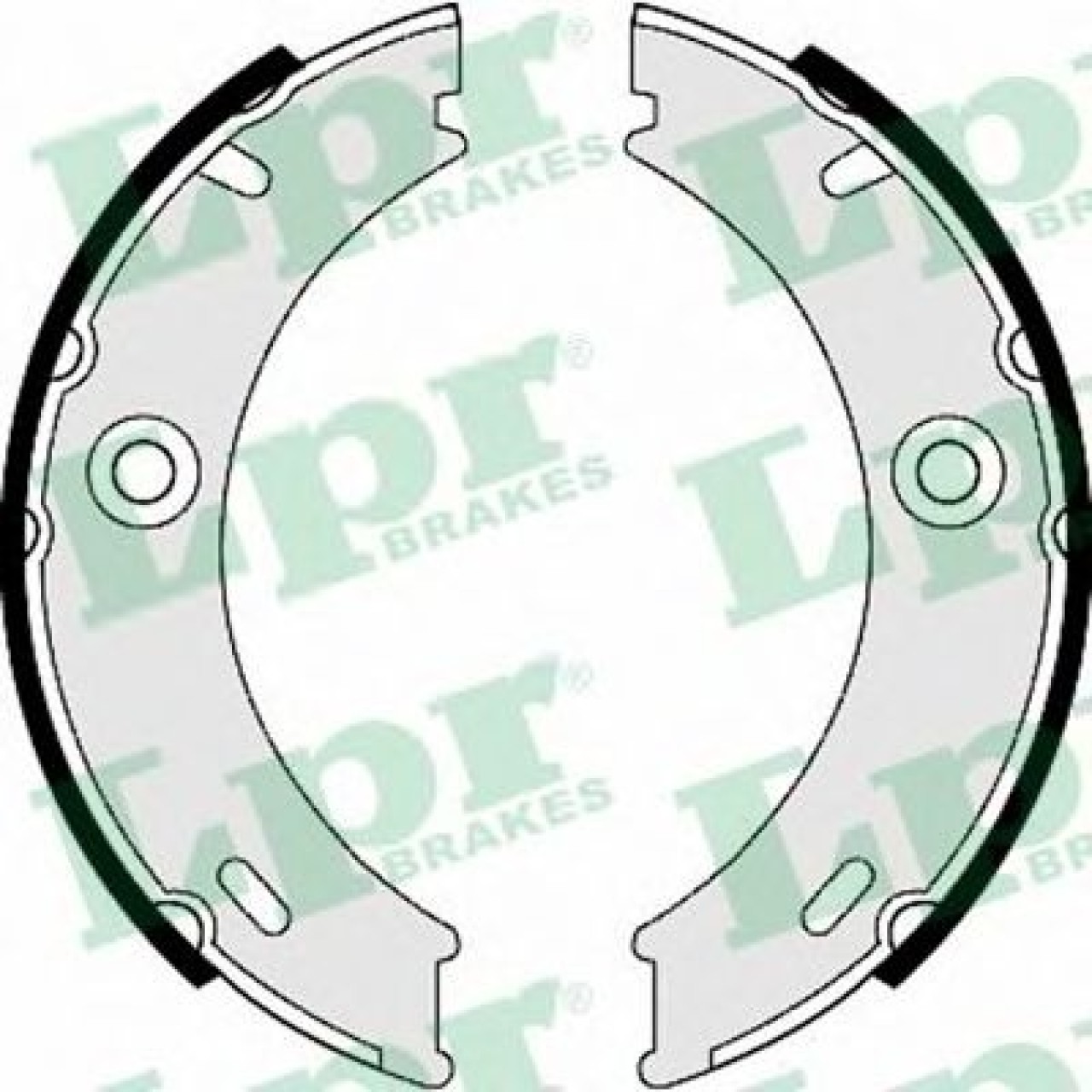 Set saboti frana, frana de mana MERCEDES SPRINTER 3-t bus (903) (1995 - 2006) LPR 07970 piesa NOUA