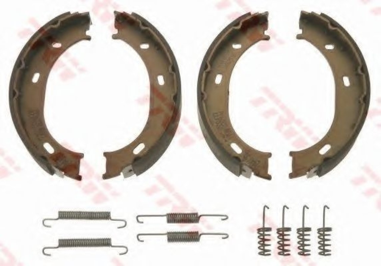 Set saboti frana, frana de mana MERCEDES SPRINTER 2-t caroserie (901, 902) (1995 - 2006) TRW GS8433 piesa NOUA