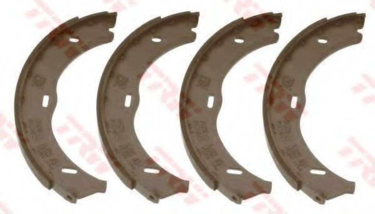 Set saboti frana, frana de mana MERCEDES VITO bus (W639) (2003 - 2016) TRW GS8741 piesa NOUA