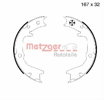 Set Saboti Frana, Frana De Mana Metzger Mitsubishi MG 994