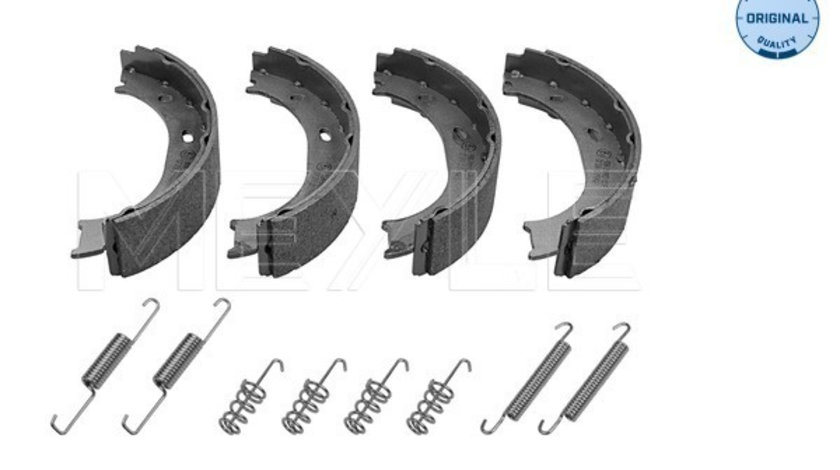 Set saboti frana, frana de mana puntea spate (0140420502S MEYLE) MERCEDES-BENZ,VW