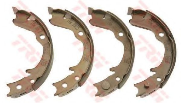 Set saboti frana, frana de mana SUBARU LEGACY IV (BL, BP) (2003 - 2016) TRW GS8725 piesa NOUA