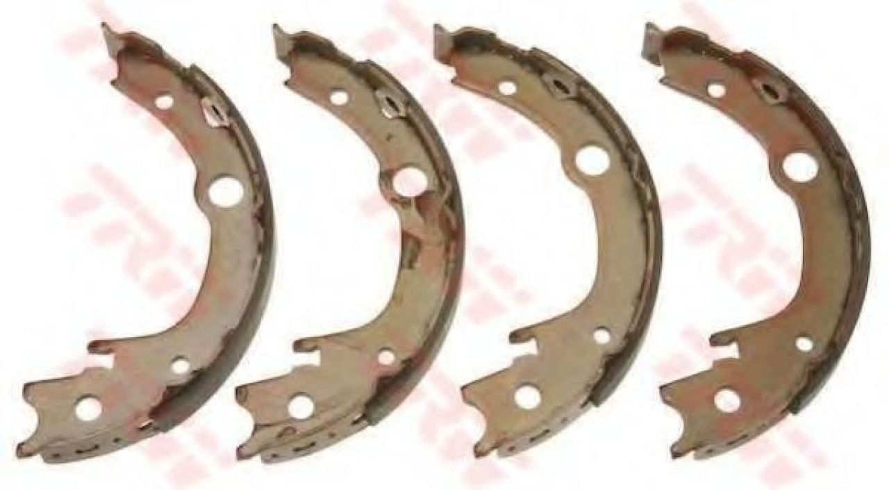 Set saboti frana, frana de mana TOYOTA AVENSIS Limuzina (T25) (2003 - 2008) TRW GS8723 piesa NOUA