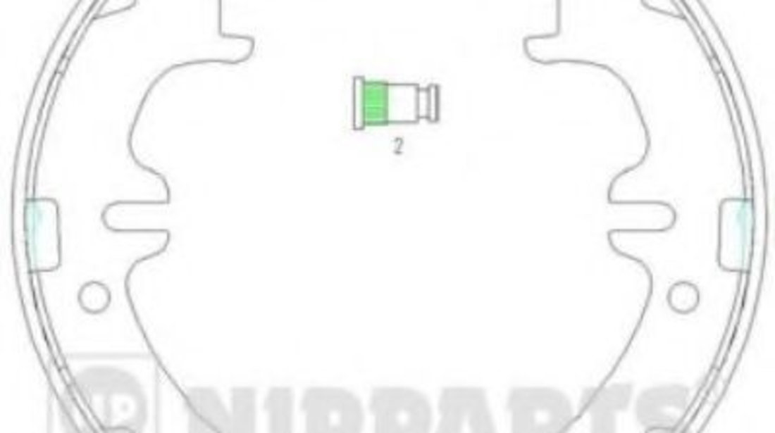 Set saboti frana, frana de mana TOYOTA RAV 4 I (SXA1) (1994 - 2000) NIPPARTS N3502083 piesa NOUA