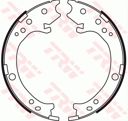 Set Saboti Frana, Frana De Mana Trw Honda GS8779