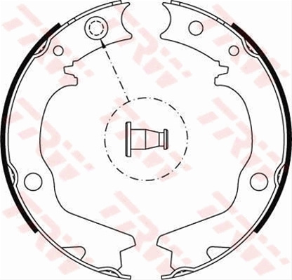 Set Saboti Frana, Frana De Mana Trw Subaru GS8479