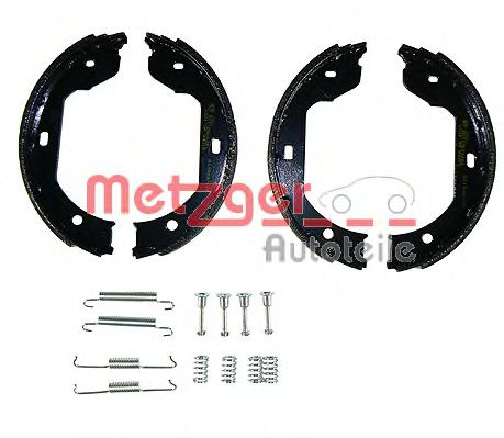 Set saboti frana, frana de mana VW MULTIVAN V (7HM, 7HN, 7HF, 7EF, 7EM, 7EN) (2003 - 2015) METZGER KR 960 piesa NOUA