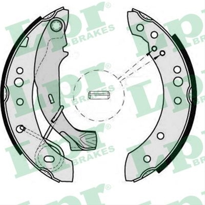 Set Saboti Frana Lpr Citroën 08150