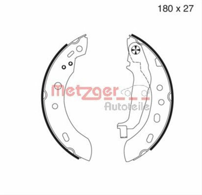 Set Saboti Frana Metzger Nissan MG 977