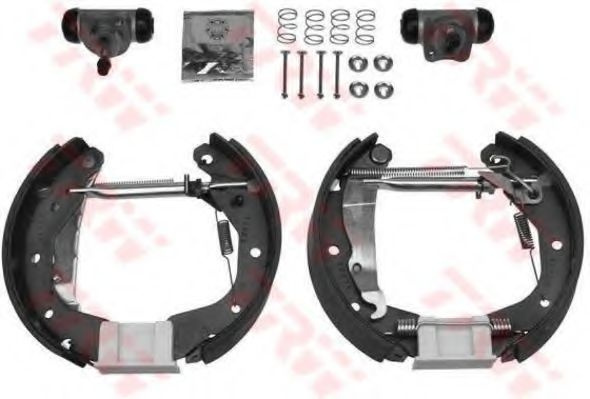 Set saboti frana OPEL ASTRA G Limuzina (F69) (1998 - 2009) TRW GSK1625 piesa NOUA