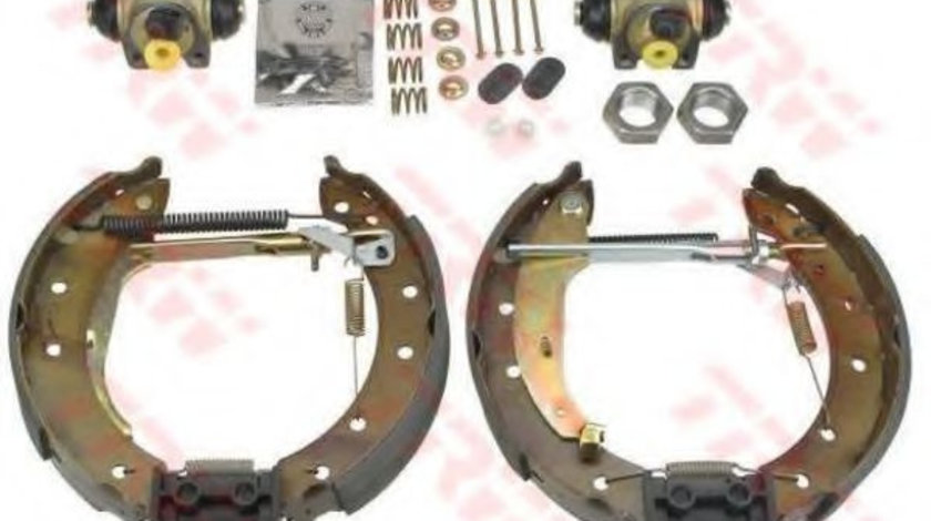 Set saboti frana PEUGEOT 106 II (1) (1996 - 2016) TRW GSK1138 piesa NOUA