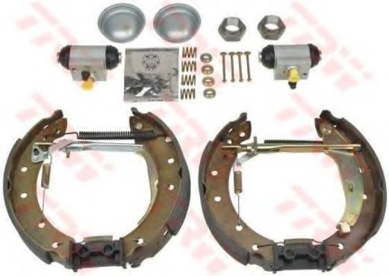 Set saboti frana PEUGEOT 106 II (1) (1996 - 2016) TRW GSK1255 piesa NOUA