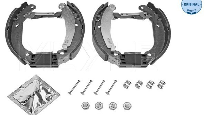 Set saboti frana puntea spate (16145330014K MEYLE) RENAULT