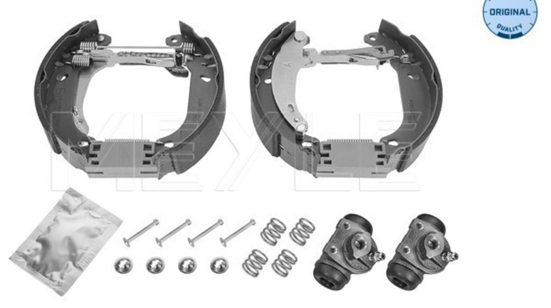 Set saboti frana puntea spate (16145330022 MEYLE) DACIA,RENAULT