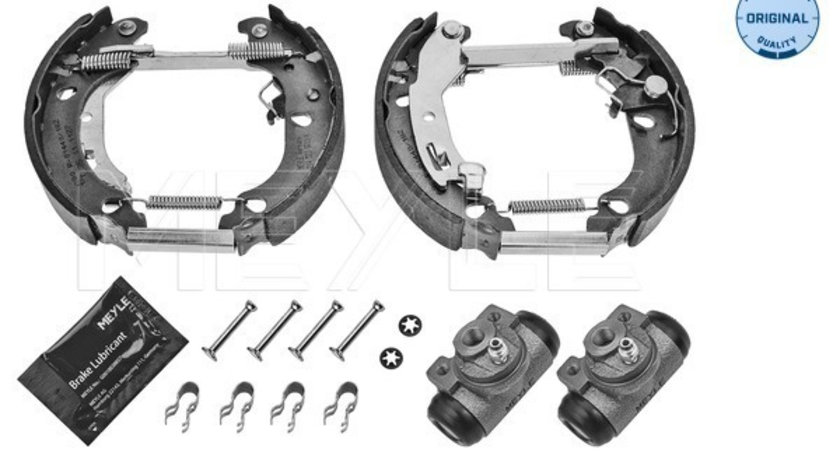 Set saboti frana puntea spate (2145330036 MEYLE) FIAT