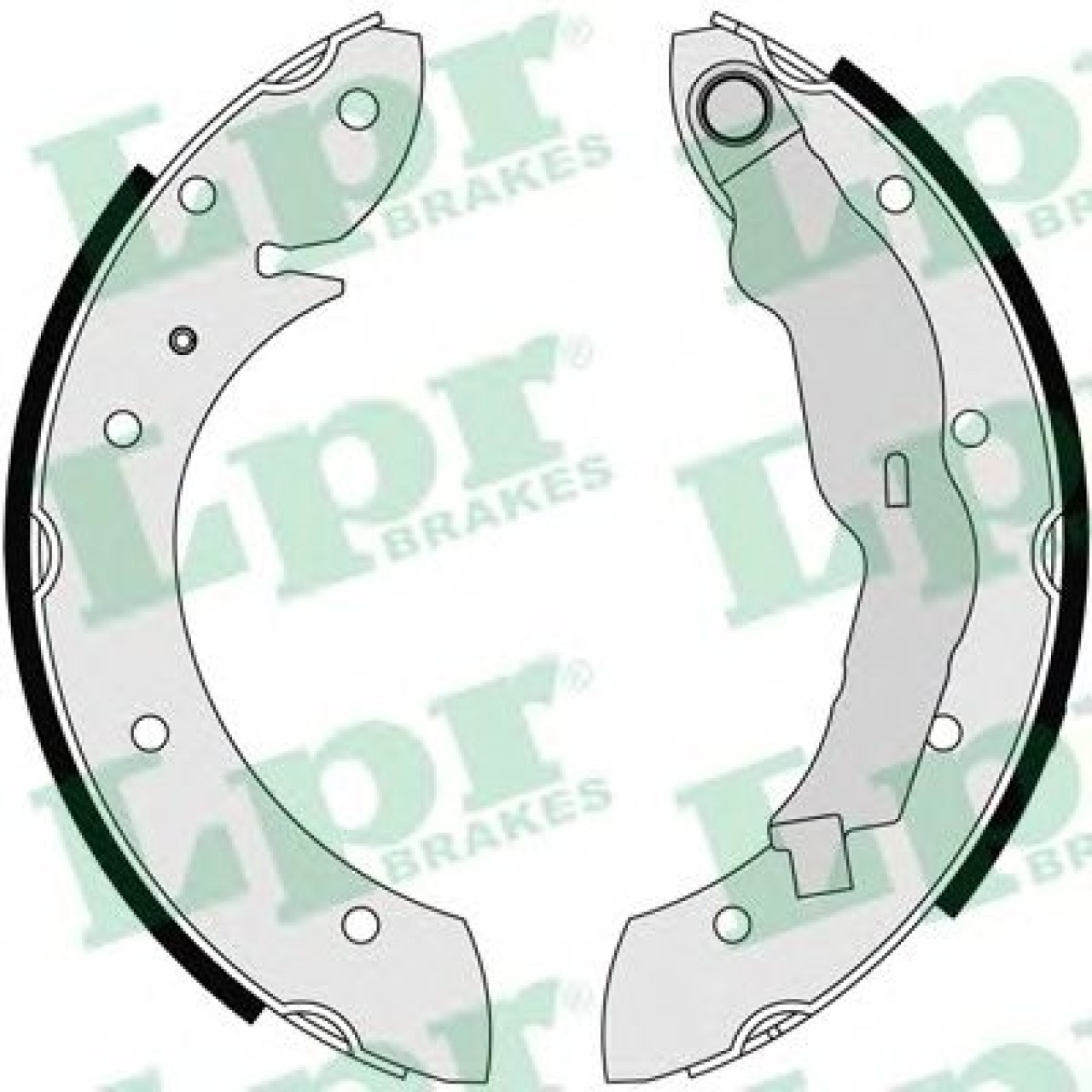 Set saboti frana RENAULT MEGANE I (BA0/1) (1995 - 2004) LPR 07135 piesa NOUA