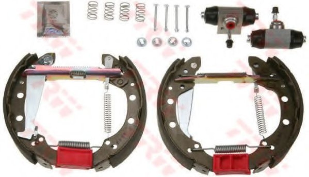 Set saboti frana SEAT IBIZA III (6K1) (1999 - 2002) TRW GSK1512 piesa NOUA