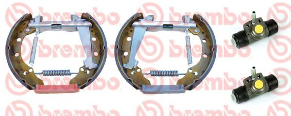 Set saboti frana SKODA CITIGO (2011 - 2016) BREMBO K 85 036 piesa NOUA