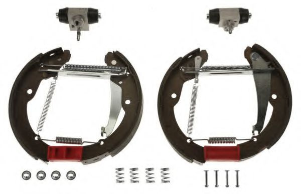 Set saboti frana SKODA OCTAVIA II Combi (1Z5) (2004 - 2013) TRW GSK1405 piesa NOUA