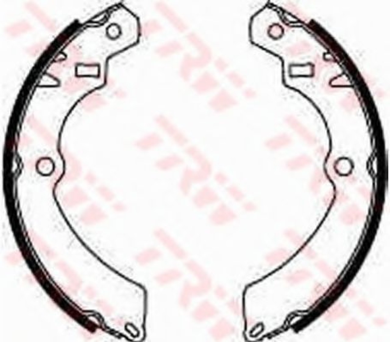 Set saboti frana SUZUKI VITARA (ET, TA) (1988 - 1998) TRW GS8301 piesa NOUA