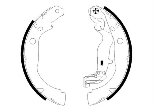 Set Saboti Frana Textar Renault 91082900