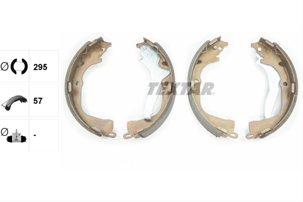 Set Saboti Frana Textar Skoda 91078700