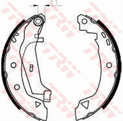 Set Saboti Frana Trw Alfa Romeo GS8240