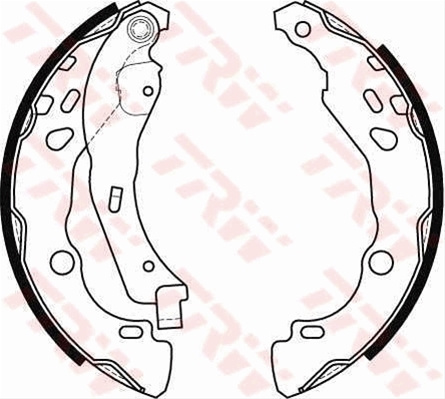 Set Saboti Frana Trw Citroën GS8455