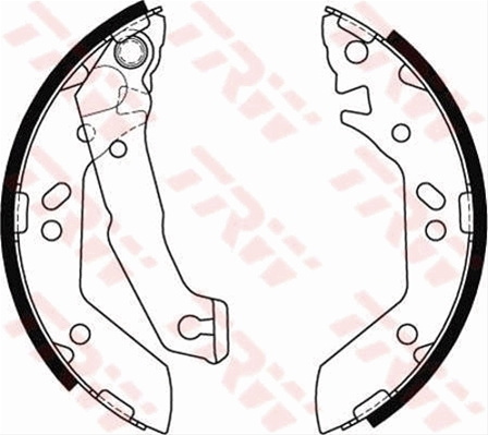 Set Saboti Frana Trw Hyundai GS8684