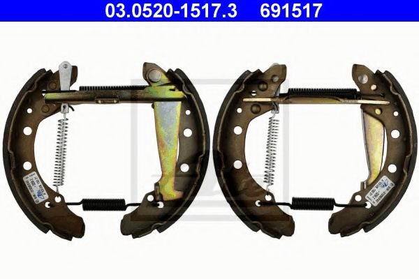 Set saboti frana VW GOLF III (1H1) (1991 - 1998) ATE 03.0520-1517.3 piesa NOUA