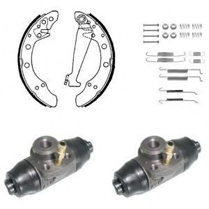 Set saboti frana VW GOLF III Variant (1H5) (1993 - 1999) DELPHI KP850 piesa NOUA