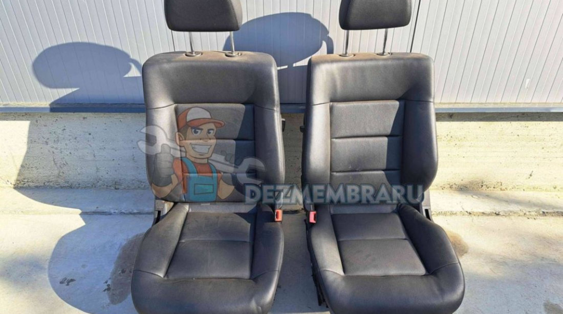 Set scaune cu bancheta piele Mercedes Clasa E (W212) [Fabr 2009-2016] Cu comenzi electrice.