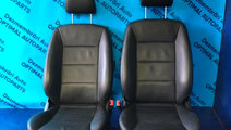 SET scaune electrice piele neagra Mercedes A150 W1...