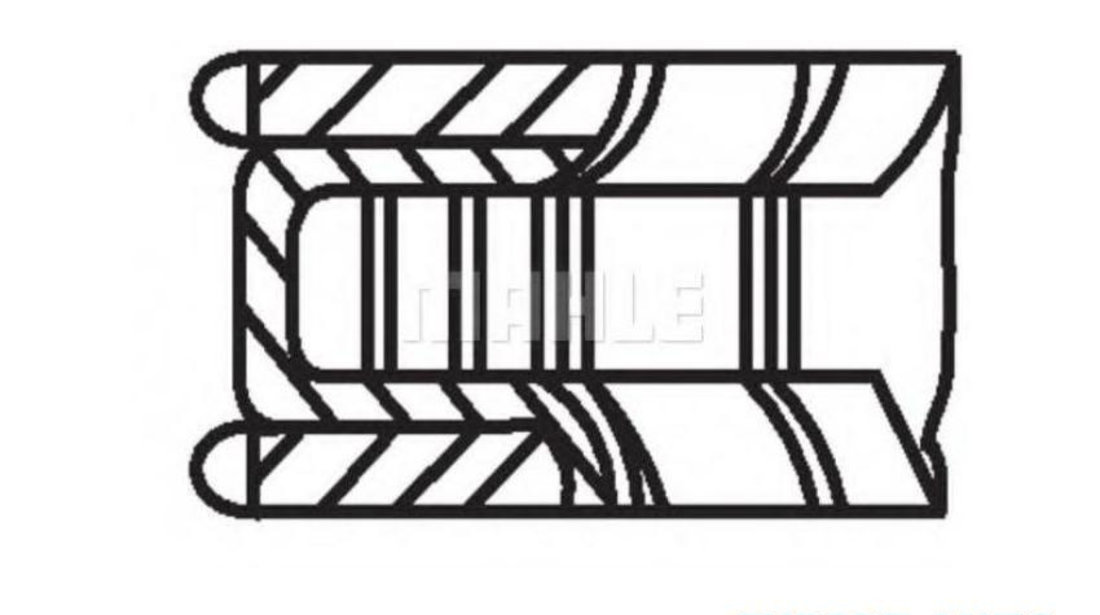 Set segmenti BMW 5 (E34) 1987-1995 #2 08278N0