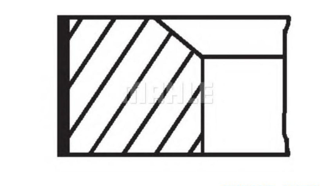 Set segmenti Mercedes O 309 1968-1989 #2 0010303924