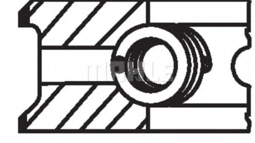 Set segmenti piston FIAT STRADA I (138A) (1978 - 1987) MAHLE ORIGINAL 008 65 N0 piesa NOUA