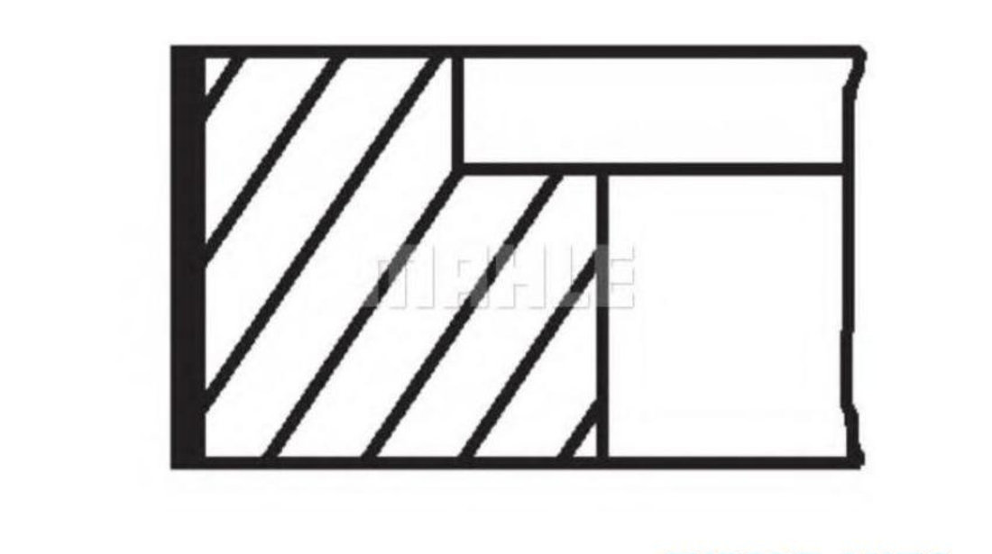 Set segmenti Seat SEAT CORDOBA (6K1, 6K2) 1993-1999 #2 026198151A