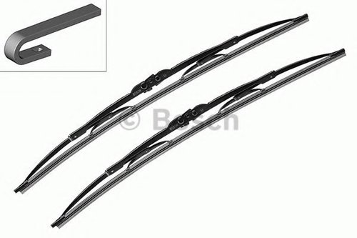 Set stergator parbriz ALFA ROMEO 166 (936) (1998 - 2007) BOSCH 3 397 118 405 piesa NOUA