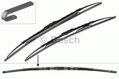 Set stergator parbriz AUDI TT Roadster (8N9) (1999 - 2006) BOSCH 3 397 001 582 piesa NOUA