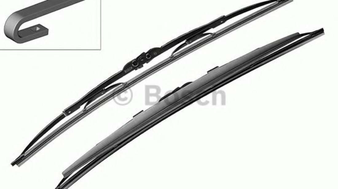 Set stergator parbriz NISSAN PRIMERA (P11) (1996 - 2001) BOSCH 3 397 118 404 piesa NOUA