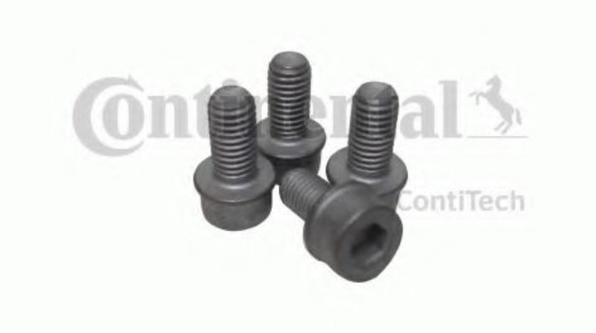 Set surub, disc curea-arbore cotit AUDI A4 Avant (8E5, B6) (2001 - 2004) CONTITECH MS37 piesa NOUA