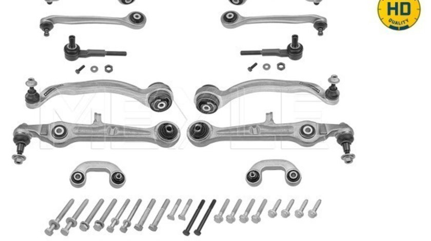 Set, suspensie roata Axa fata dreapta (1160500083HD MEYLE) AUDI