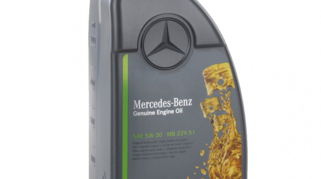 Set Ulei Motor Mercedes-Benz 229.51 5W-30 5L A000989690613ABDE + Ulei Motor Mercedes-Benz 229.51 5W-30 1L A000989690611ABDE