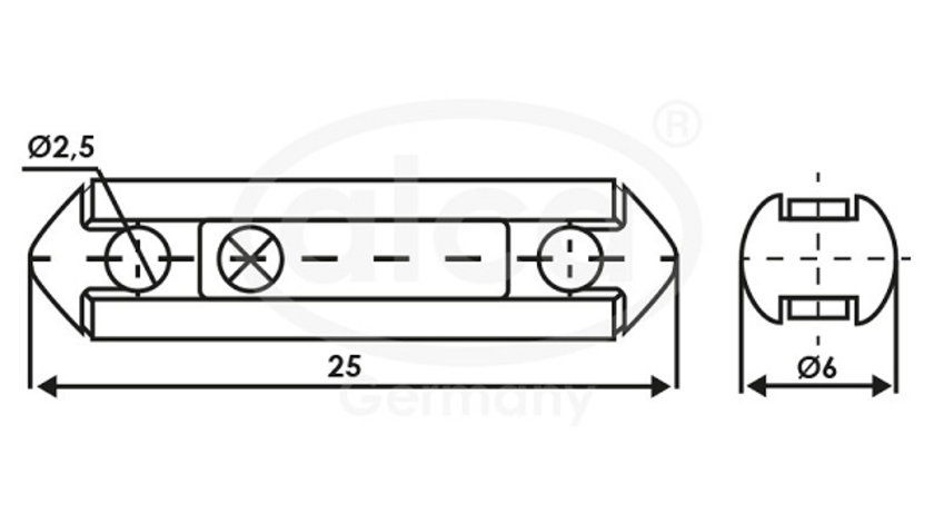 SIGURANTE FUZIBILE CILINDRICE 5A SET 100 BUC 681000 ALCA