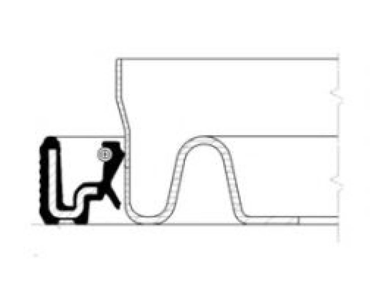 Simering, arbore cotit VW NEW BEETLE (9C1, 1C1) (1998 - 2010) CORTECO 20033462B piesa NOUA