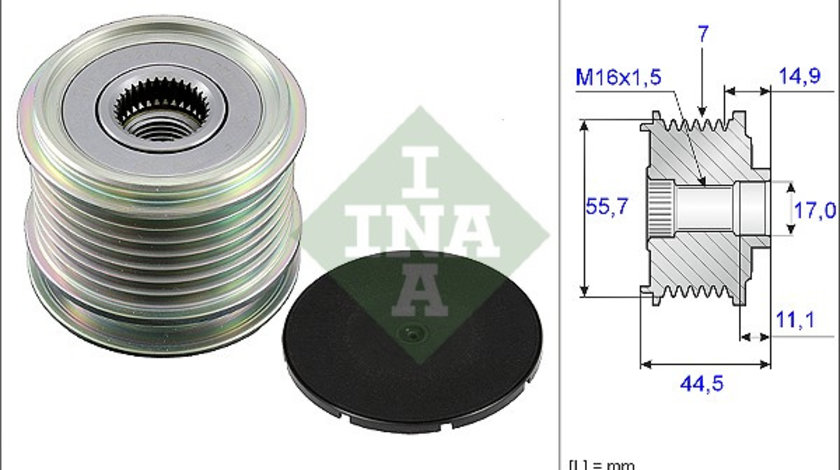 Sistem roata libera, generator (535004210 INA) MERCEDES-BENZ,MERCEDES-BENZ (BBDC)