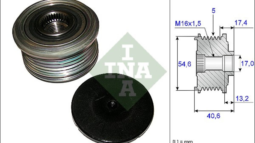 Sistem roata libera, generator (535010910 INA) DACIA,NISSAN,RENAULT