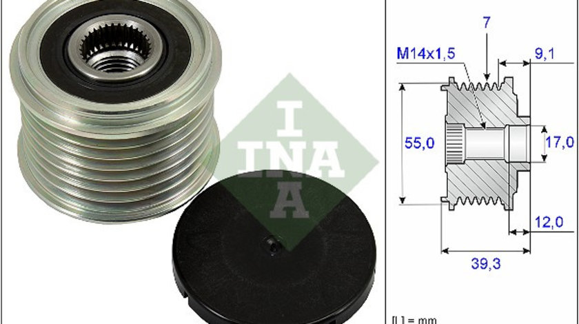 Sistem roata libera, generator (535026010 INA) SUZUKI