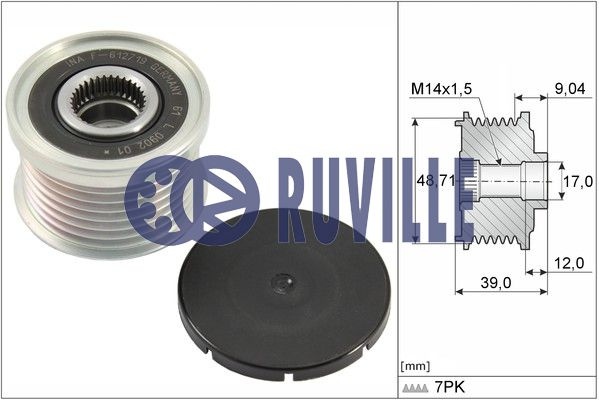 Sistem roata libera, generator (59804 EVR) BMW